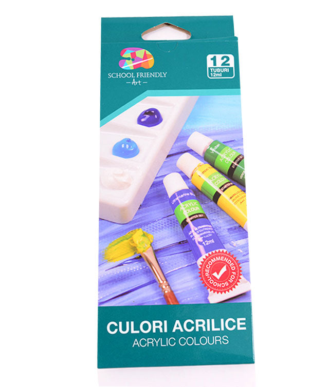 CULORI ACRILICE 12/SET 12ML PIGNA CULORI ACRILICE 12/SET 12ML PIGNA